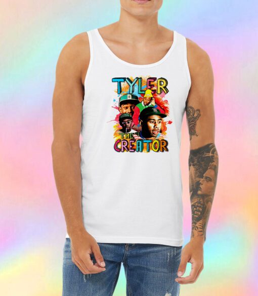 Tyler The Creator Fan Art Retro Unisex Tank Top