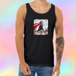 UFO Laser Cat Unisex Tank Top