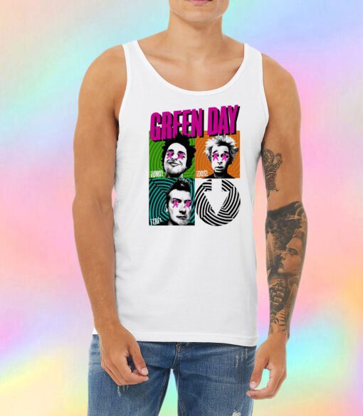 Uno Dos Tre Green Day Unisex Tank Top