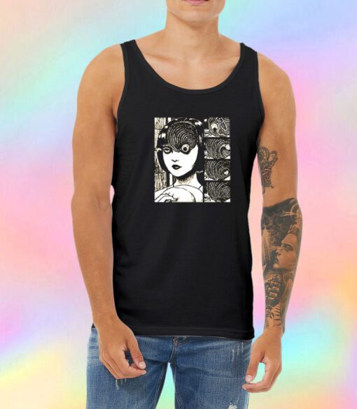 Uzumaki Junji Ito Unisex Tank Top