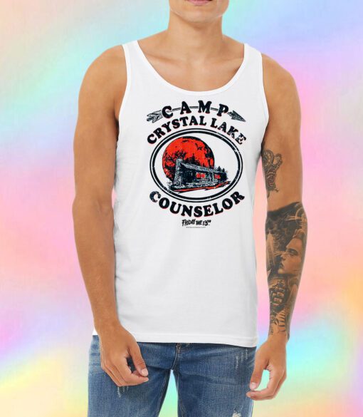 Vintage Camp Crystal Lake Counselor Unisex Tank Top