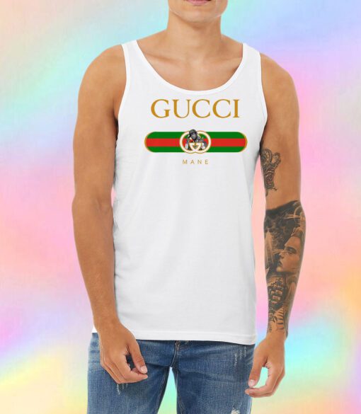 Vintage Gucci Mane Parody Unisex Tank Top