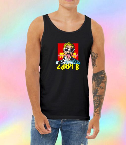 Vintage Invasion Of Privacy Cardi B Unisex Tank Top