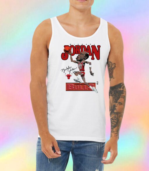 Vintage Michael JORDAN Chicago BULLS Unisex Tank Top