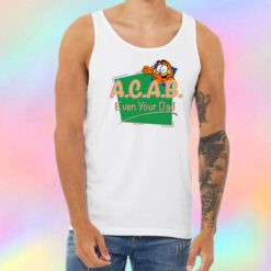 Vintage inspired ACAB Garfield Unisex Tank Top