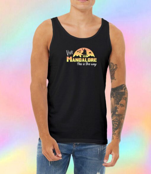 Visit Mandalore Unisex Tank Top