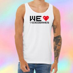 We love videogames II Unisex Tank Top