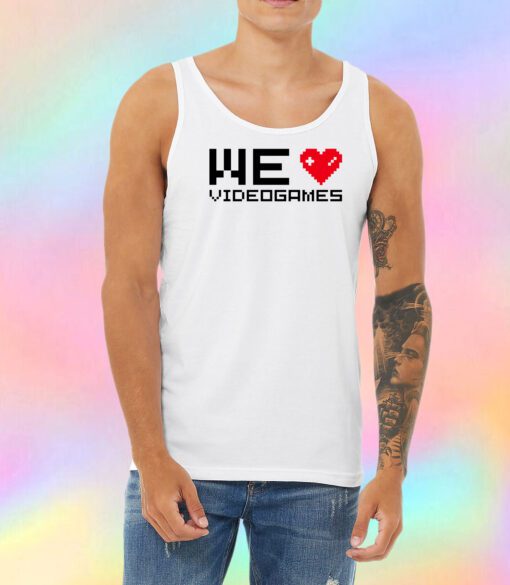 We love videogames II Unisex Tank Top