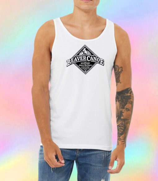 beaver canoe built Unisex Tank Top