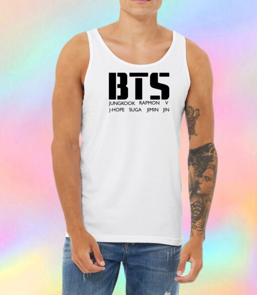 bts member Unisex Tank Top