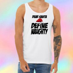 define naughty Unisex Tank Top