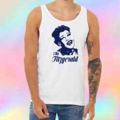 ella fitzgerald design canvas Unisex Tank Top