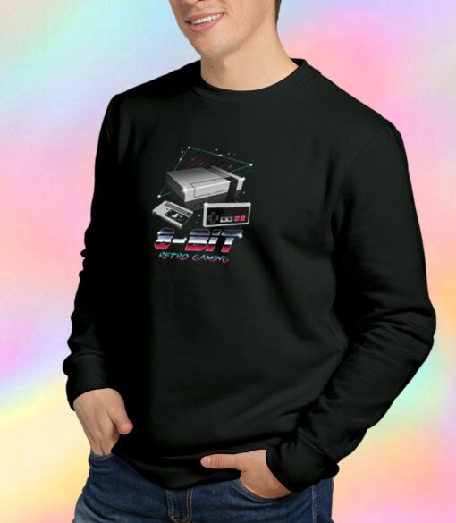 8 Bit Retro Gaming Sweatshirt