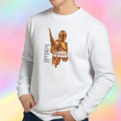 A fistful of beskar Sweatshirt