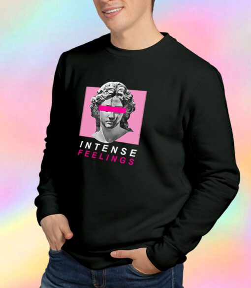 Aesthetic Vaporwave Intense Feelings Sweatshirt