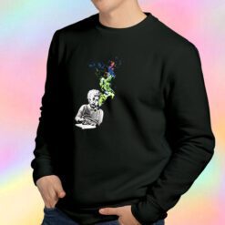 Albert Einstein The Cosmos Transformed Sweatshirt