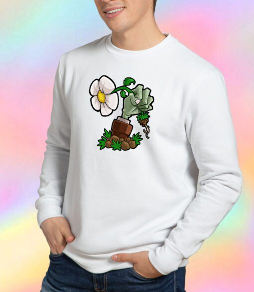 Apple Plant Vs Zombie Plant Sweatshirt