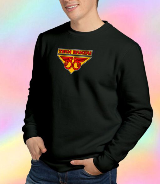 B. team wing logo Sweatshirt