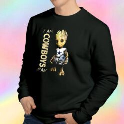 Baby Groot I Am Dallas Cowboys Sweatshirt