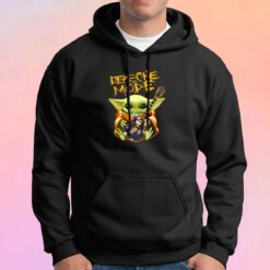 Baby Yoda Hug Depeche Mode Guitar Hoodie