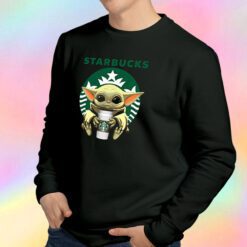 Baby Yoda Hug Starbucks Sweatshirt