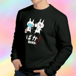 Baka Rabbit Slap Mask Covid 19 Sweatshirt