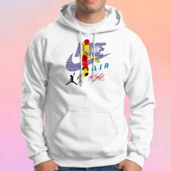 Bart Simpson Nike Air Flight Funny Hoodie