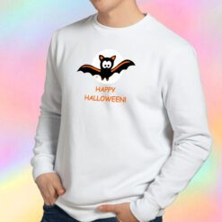 Bat Happy Halloween Moon Vampire Sweatshirt