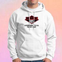 Beastie Boys Licensed to Ill Tour 1987 Hoodie