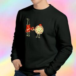 Beer Pizza Couple Best Friend Sweatshirt