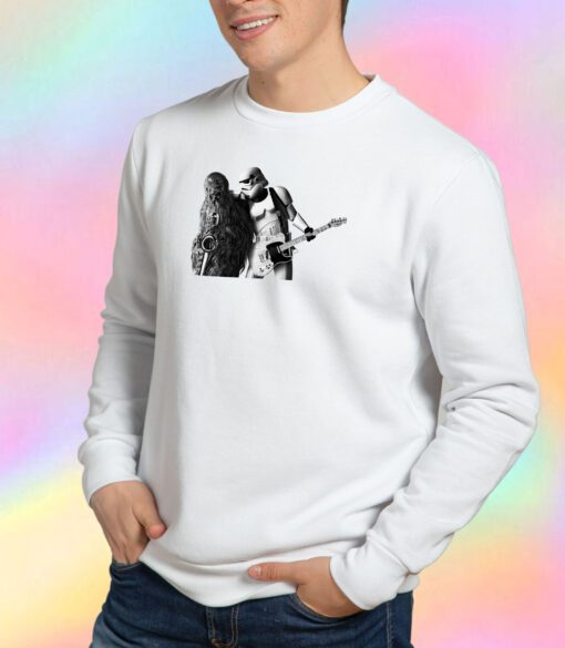 Born To Run Star Wars Style Sweatshirt