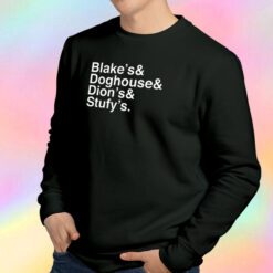 Burque Helvetica Sweatshirt