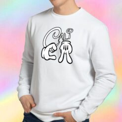 CALIFORNIA Mickey Hands Sweatshirt