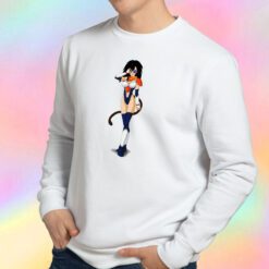 Charid guerrera saiyajin Sweatshirt