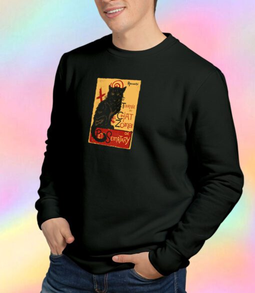 Chat Zombi Sweatshirt