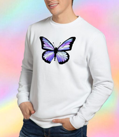 Cool Color Butterfly Sweatshirt