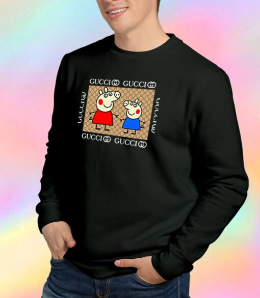 Cool Gucci Peppa Pig Sweatshirt