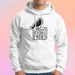Crows Before Hoes Hoodie