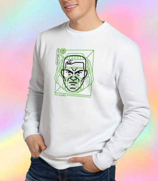 Cyber Helmet Doomslayer Sweatshirt