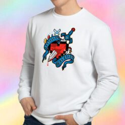 Dangerous Alone Tattoo Sweatshirt