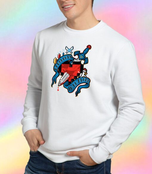 Dangerous Alone Tattoo Sweatshirt