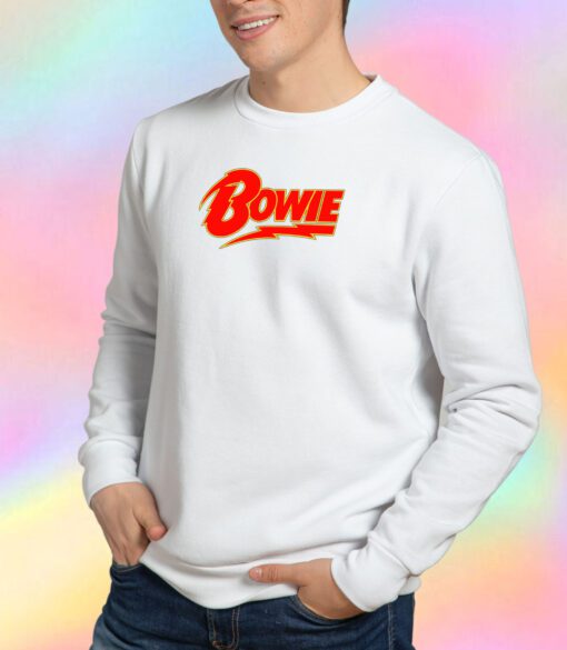 David Bowie Logo Sweatshirt