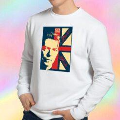 David Bowie Unhuman Sweatshirt