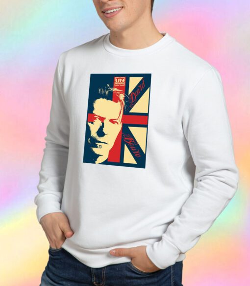 David Bowie Unhuman Sweatshirt