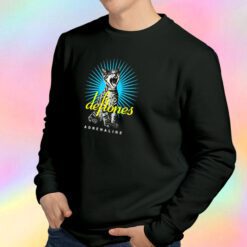 Deftones Adrenaline Sreaming Cat Sweatshirt