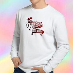 Disney Mickey Cant Wait To Die Sweatshirt