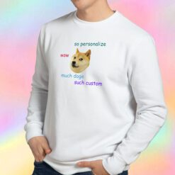 Doge Personalized Sweatshirt