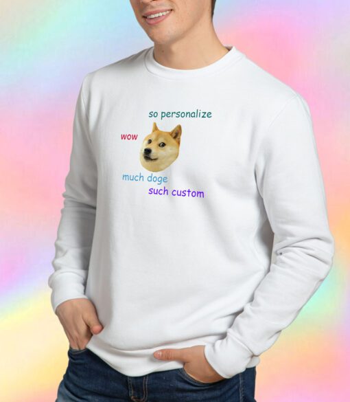 Doge Personalized Sweatshirt