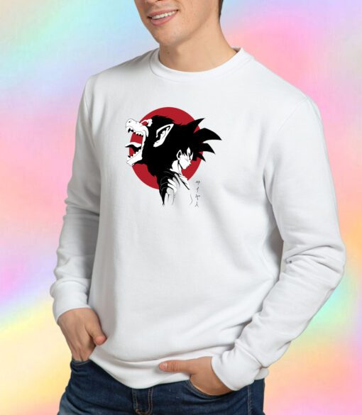 Dragon Ball Z Goku and Great Ape Sweatshirt