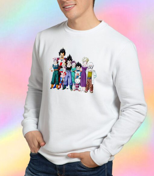 Dragon ball Vegeta family Sweatshirt